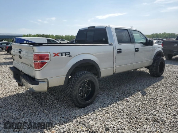 2011 Ford F-150 XL with VIN 1FTFW1EF0BFA01127, listed as a Copart auction lot 53800575 with 296,922 mi miles and Salvage Title. Bid and sale history available at carsss.com. Image 3.