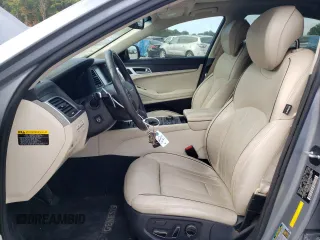 2017 Genesis G80 3.8L with VIN KMHGN4JE0HU191405, listed as a Copart auction lot 72058054 with 130,027 mi miles and Salvage Title. Bid and sale history available at carsss.com. Image 7.