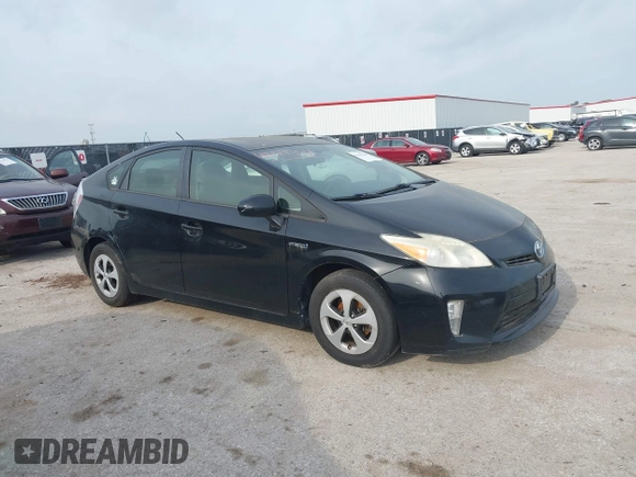 2013 Toyota Prius One with VIN JTDKN3DU3D0340452, listed as a IAAI auction lot 42141584 with 154,187 mi miles. Bid and sale history available at carsss.com. Image 1.
