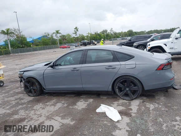 2023 Honda Accord Sport-L with VIN 1HGCY2F72PA053505, listed as a IAAI auction lot 42603967 with 38,944 mi miles and . Bid and sale history available at DreamBid. Image 14.