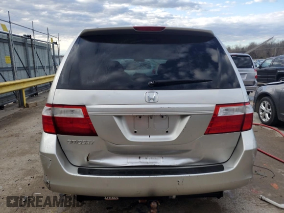 2007 Honda Odyssey EX with VIN 5FNRL384X7B418858, listed as a Copart auction lot 50293305 with 207,829 mi miles and Non Repairable. Bid and sale history available at carsss.com. Image 6.