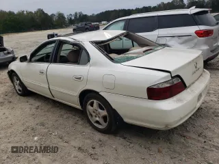 2003 Acura TL with VIN 19UUA56643A069846, listed as a Copart auction lot 75138874 with 125,766 mi miles and Salvage Title. Bid and sale history available at carsss.com. Image 2.