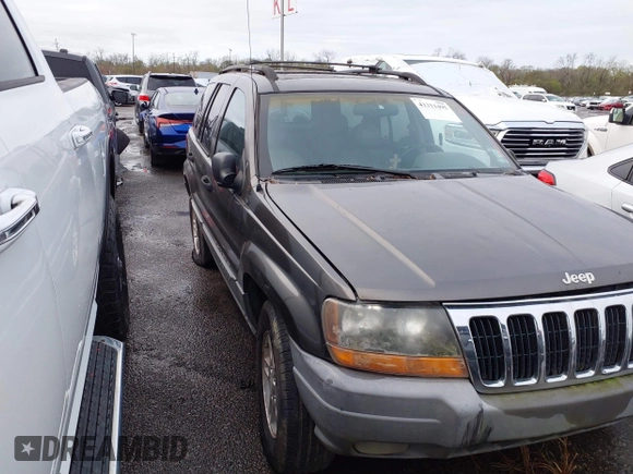 2000 Jeep Grand Cherokee Laredo with VIN 1J4GW48N2YC187623, listed as a IAAI auction lot 41311495 with 121,831 mi miles and . Bid and sale history available at DreamBid. Image 1.