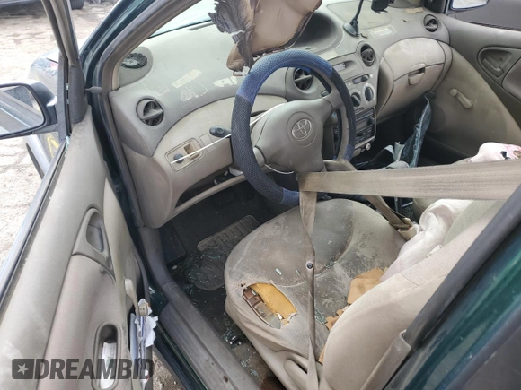2003 Toyota ECHO with VIN JTDBT123735037504, listed as a Copart auction lot 48007845 with 0 mi miles and Non Repairable. Bid and sale history available at carsss.com. Image 8.