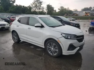 2023 Buick Encore GX Select with VIN KL4MMDS23PB139933, listed as a Copart auction lot 59318745 with 24,933 mi miles and Salvage title. Bid and sale history available at DreamBid. Image 4.