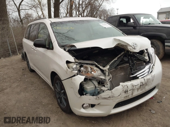 2011 Toyota Sienna XLE AAS with VIN 5TDYK3DC8BS003313, listed as a IAAI auction lot 41830631 with 214,514 mi miles and . Bid and sale history available at DreamBid. Image 1.