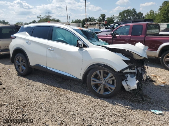 2019 Nissan Murano S with VIN 5N1AZ2MJ1KN151326, listed as a Copart auction lot 62102953 with 0 mi miles and Salvage Title. Bid and sale history available at carsss.com. Image 4.