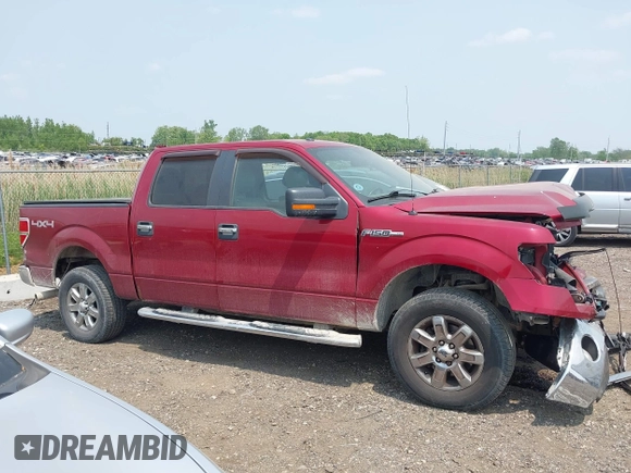 2014 Ford F-150 XL with VIN 1FTFW1EF2EKD03093, listed as a IAAI auction lot 42415531 with 153,811 mi miles and . Bid and sale history available at DreamBid. Image 13.