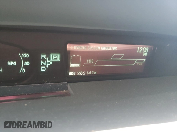 2010 Toyota Prius II z VIN JTDKN3DU7A0021597, wystawiony jako Copart lot #57872415 z przebiegiem 282 141 mil mil oraz Szkoda całkowita • Salvage title. Historia ofert i sprzedaży dostępna na DreamBid. Obrazek 9.