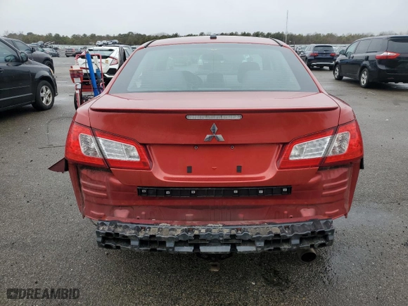 2012 Mitsubishi Galant ES with VIN 4A32B3FF9CE009199, listed as a Copart auction lot 44694325 with 91,537 mi miles and Salvage Title. Bid and sale history available at carsss.com. Image 6.