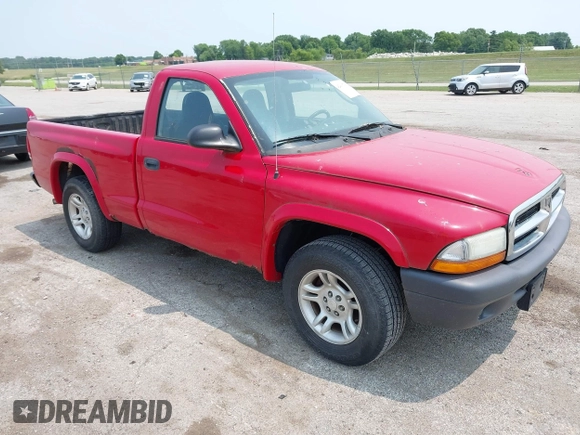2004 Dodge Dakota z VIN 1D7FL16K34S533380, wystawiony jako IAAI lot #42469766 z przebiegiem 169 815 mil mil oraz . Historia ofert i sprzedaży dostępna na DreamBid. Obrazek 1.
