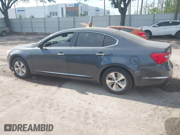 2015 Kia Cadenza Premium z VIN KNALN4D77F5177795, wystawiony jako IAAI lot #42061727 z przebiegiem 112 063 mil mil oraz . Historia ofert i sprzedaży dostępna na DreamBid. Obrazek 14.