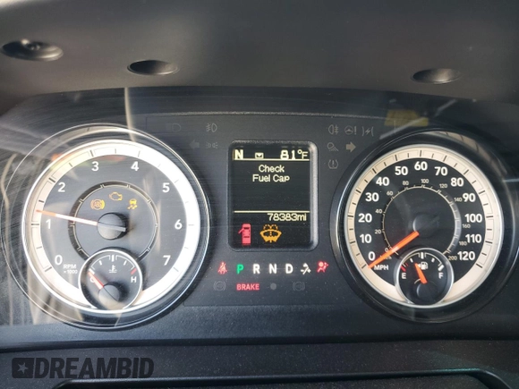 2018 Ram 1500 Express z VIN 1C6RR6KT6JS350124, wystawiony jako Copart lot #52628085 z przebiegiem 78 383 mil mil oraz Szkoda całkowita • Salvage title. Historia ofert i sprzedaży dostępna na DreamBid. Obrazek 9.