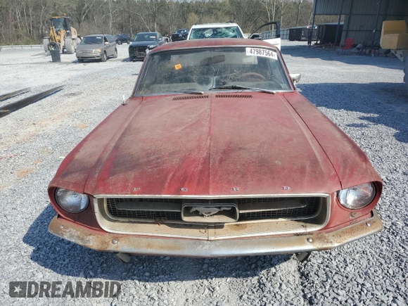 1967 Ford Mustang с VIN 7F01C174398, выставлен на аукционе Copart как лот 47987564 с пробегом 29 910 миль миль и Чистый • Clean title. История ставок и продаж доступна на DreamBid. Изображение 5.