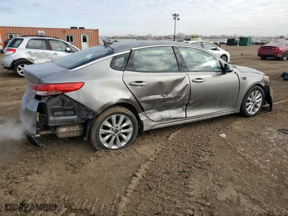 2018 Kia Optima EX with VIN 5XXGU4L33JG223701, listed as a Copart auction lot 44531825 with 84,419 mi miles and Salvage Title. Bid and sale history available at carsss.com. Image 3.