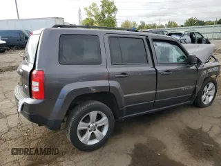 2017 Jeep Patriot Latitude with VIN 1C4NJPFB9HD184301, listed as a Copart auction lot 72726194 with Not Provided miles and Salvage Title. Bid and sale history available at DreamBid. Image 3.