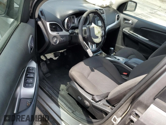 2012 Dodge Journey SXT with VIN 3C4PDCBG6CT207952, listed as a Copart auction lot 60334565 with Not provided miles and Salvage title. Bid and sale history available at DreamBid. Image 8.