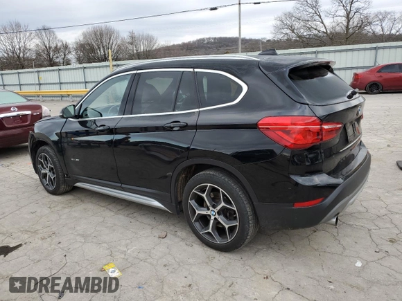 2018 BMW X1 xDrive28i with VIN WBXHT3C33J5L24195, listed as a Copart auction lot 38830283 with 35,004 mi miles. Bid and sale history available at carsss.com. Image 2.