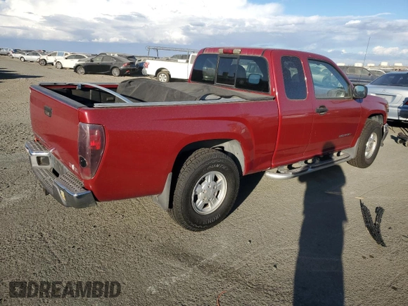 2005 GMC Canyon SLE Z85 with VIN 1GTCS196858146188, listed as a Copart auction lot 73087244 with 213,815 mi miles and Salvage Title. Bid and sale history available at carsss.com. Image 3.