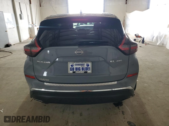 2023 Nissan Murano SL z VIN 5N1AZ2CS3PC136310, wystawiony jako Copart lot #51157325 z przebiegiem 27 084 mil mil oraz Szkoda całkowita • Salvage title. Historia ofert i sprzedaży dostępna na DreamBid. Obrazek 6.