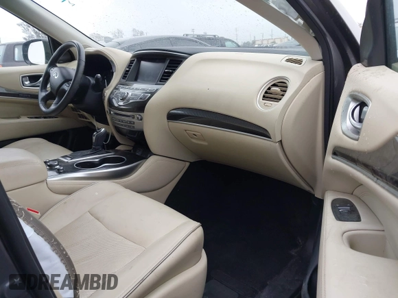 2019 Infiniti QX60 Luxe with VIN 5N1DL0MN9KC569666, listed as a IAAI auction lot 41904215 with 44,410 mi miles and . Bid and sale history available at DreamBid. Image 5.