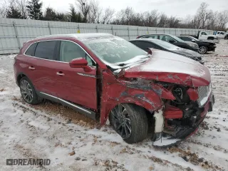 2019 Lincoln Nautilus Reserve with VIN 2LMPJ8LPXKBL65905, listed as a Copart auction lot 43731955 with 0 mi miles and Salvage Title. Bid and sale history available at carsss.com. Image 4.
