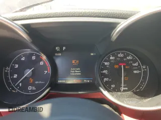 2018 Alfa Romeo Giulia Ti Lusso z VIN ZARFAEEN5J7566856, wystawiony jako Copart lot #52622205 z przebiegiem 68 656 mil mil oraz Szkody całkowita. Historia ofert i sprzedaży dostępna na DreamBid. Obrazek 9.