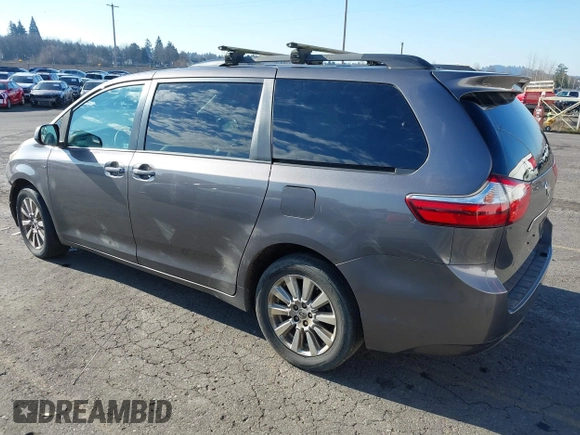 2017 Toyota Sienna LE with VIN 5TDJZ3DC2HS154993, listed as a IAAI auction lot 41372165 with 151,300 mi miles. Bid and sale history available at carsss.com. Image 3.