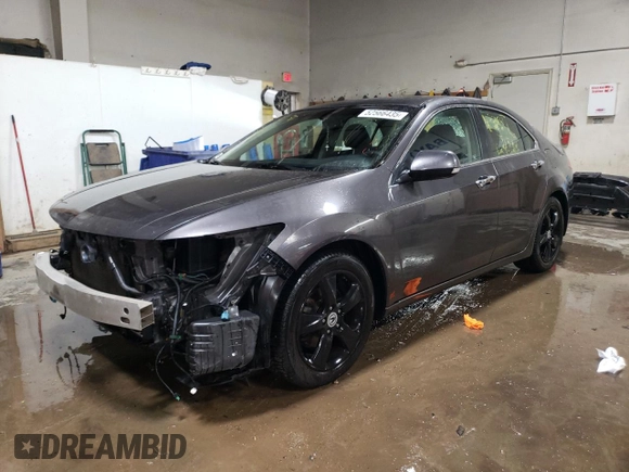 2010 Acura TSX with VIN JH4CU2F64AC043828, listed as a Copart auction lot 52566435 with 74,159 mi miles and Salvage Title. Bid and sale history available at carsss.com. Image 1.