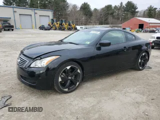 2008 Infiniti G37 Coupe Sport with VIN JNKCV64E18M129861, listed as a Copart auction lot 49147595 with 87,726 mi miles and Salvage Title. Bid and sale history available at carsss.com. Image 1.
