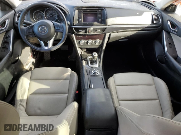 2014 Mazda 6 i Touring with VIN JM1GJ1V65E1144207, listed as a Copart auction lot 47809125 with 176,009 mi miles and Salvage Title. Bid and sale history available at carsss.com. Image 8.