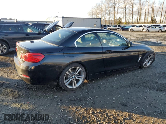 2018 BMW 4 Series 430i xDrive with VIN WBA4Z3C50JEC56661, listed as a Copart auction lot 87767045 with 38,710 mi miles and Salvage Title. Bid and sale history available at DreamBid. Image 3.