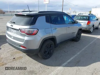 2020 Jeep Compass Latitude with VIN 3C4NJCBBXLT158887, listed as a IAAI auction lot 41752495 with 95,429 mi miles and . Bid and sale history available at DreamBid. Image 4.