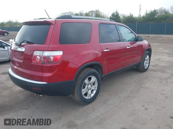 2012 GMC Acadia SL with VIN 1GKKRNEDXCJ195860, listed as a IAAI auction lot 42169232 with 175,720 mi miles. Bid and sale history available at carsss.com. Image 4.