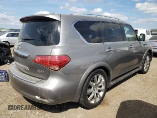 2013 Infiniti QX56 with VIN JN8AZ2NE5D9040560, listed as a Copart auction lot 68071584 with 165,811 mi miles and Clean Title. Bid and sale history available at carsss.com. Image 3.