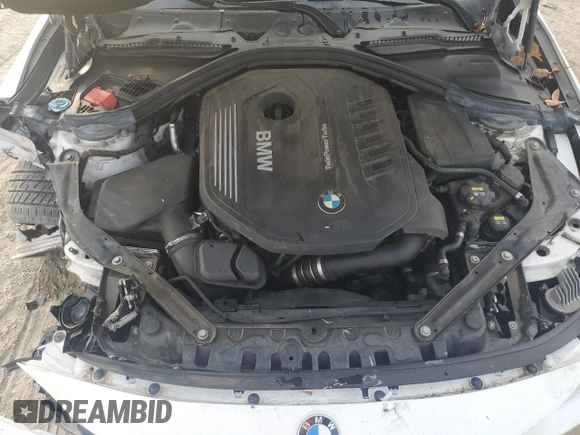 2018 BMW 4 Series 440i with VIN WBA4Z5C53JEA32814, listed as a Copart auction lot 82562324 with 115,229 mi miles and Salvage title. Bid and sale history available at DreamBid. Image 12.