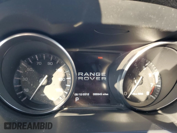 2013 Land Rover Range Rover Evoque Dynamic Premium z VIN SALVT2BG0DH768712, wystawiony jako Copart lot #87446974 z przebiegiem 85 849 mil mil oraz Szkoda całkowita • Salvage title. Historia ofert i sprzedaży dostępna na DreamBid. Obrazek 9.