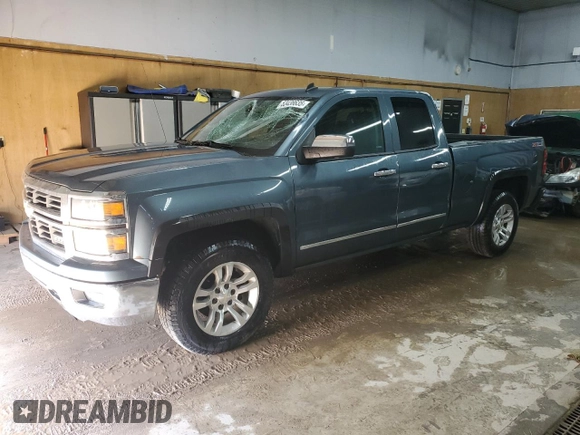 2014 Chevrolet Silverado 1500 LTZ with VIN 1GCVKSEC6EZ173605, listed as a Copart auction lot 53438635 with 167,808 mi miles and Clean Title. Bid and sale history available at DreamBid. Image 1.