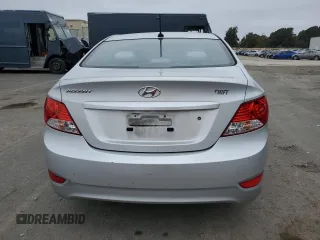 2014 Hyundai Accent GLS with VIN KMHCT4AE8EU643620, listed as a Copart auction lot 53852525 with 90,279 mi miles and Salvage Title. Bid and sale history available at carsss.com. Image 6.