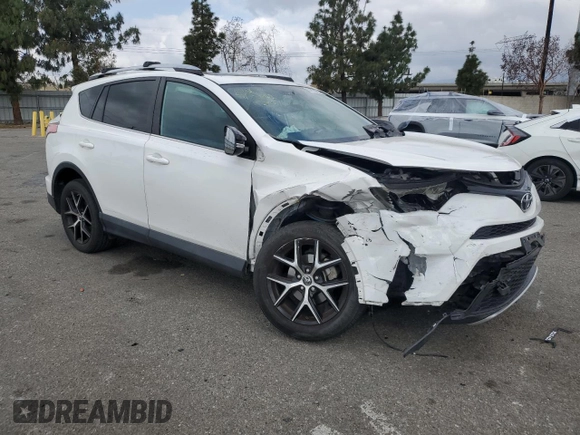 2016 Toyota RAV4 SE with VIN 2T3NFREV4GW263191, listed as a Copart auction lot 54722135 with Not provided miles and Salvage title. Bid and sale history available at DreamBid. Image 4.