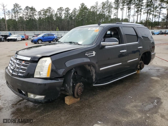 2007 Cadillac Escalade with VIN 1GYFK63857R317135, listed as a Copart auction lot 48921755 with 316,176 mi miles and Salvage Title. Bid and sale history available at carsss.com. Image 1.