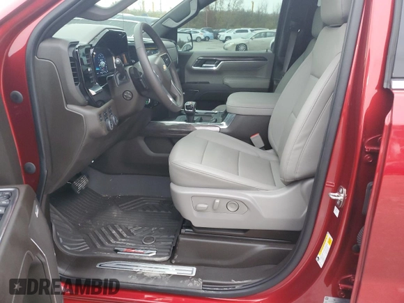 2023 Chevrolet Silverado 1500 LTZ with VIN 1GCUDGED9PZ200505, listed as a Copart auction lot 75871183 with 9,965 mi miles. Bid and sale history available at carsss.com. Image 7.