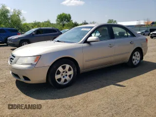 2010 Hyundai Sonata GLS z VIN 5NPET4AC1AH609213, wystawiony jako Copart lot #63072535 z przebiegiem 148 040 mil mil oraz Szkoda całkowita • Salvage title. Historia ofert i sprzedaży dostępna na DreamBid. Obrazek 1.