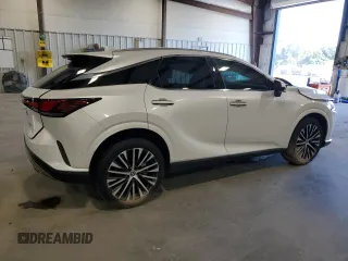2024 Lexus RX with VIN 2T2BAMBA7RC025334, listed as a Copart auction lot 67763904 with 7,481 mi miles and Salvage Title. Bid and sale history available at carsss.com. Image 3.