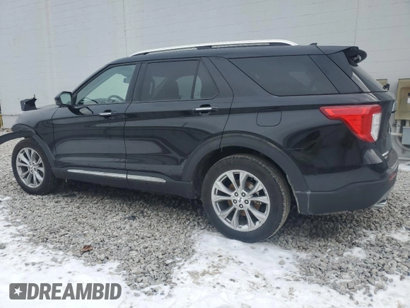 2024 Ford Explorer Limited with VIN 1FMSK8FH5RGA70849, listed as a Copart auction lot 46107075 with 24,753 mi miles and Clean Title. Bid and sale history available at carsss.com. Image 2.