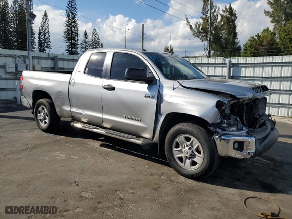 2014 Toyota Tundra 2WD Truck SR with VIN 5TFRY5F17EX165104, listed as a Copart auction lot 46591595 with NaN miles and Salvage Title. Bid and sale history available at carsss.com. Image 4.
