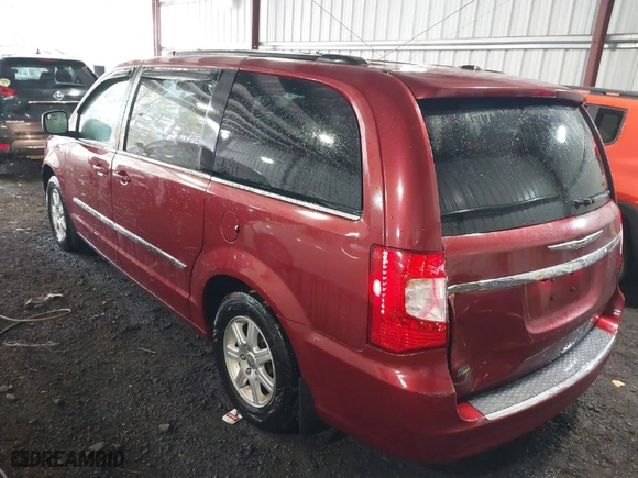 2012 Chrysler Town & Country Touring with VIN 2C4RC1BG1CR260870, listed as a IAAI auction lot 41803385 with NaN miles. Bid and sale history available at carsss.com. Image 3.