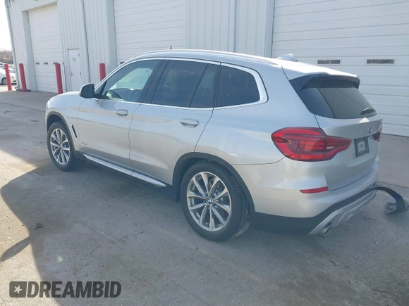 2018 BMW X3 xDrive30i with VIN 5UXTR9C51JLD61754, listed as a IAAI auction lot 41775727 with 40,778 mi miles and . Bid and sale history available at DreamBid. Image 3.