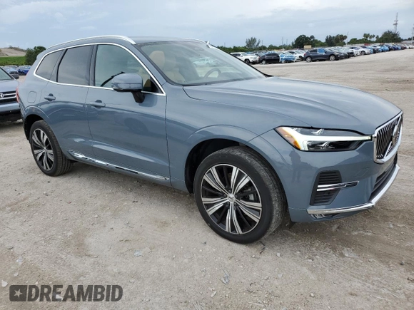 2022 Volvo XC60 Inscription with VIN YV4L12DL1N1981965, listed as a Copart auction lot 51947065 with 28,132 mi miles and Salvage Title. Bid and sale history available at carsss.com. Image 4.