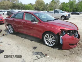 2015 Lincoln MKZ with VIN 3LN6L2J93FR624292, listed as a Copart auction lot 54145615 with 41,905 mi miles and Salvage title. Bid and sale history available at DreamBid. Image 4.